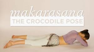 Makarasana The Crocodile Pose Yoga Poses Ashtanga Yoga Yoga International
