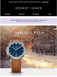Hamilton (2020) no sign up. Ernestjones Co Uk Unwrap A Hamilton Watch This Holiday Season Milled