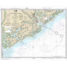 Noaa Chart Charleston Harbor And Approaches 11521