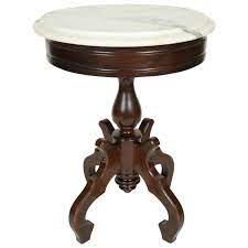 Sponsored by gorilla glue follow us on instagram to see what we're working on next! Victorian Mahogany Table With Marble Top At 1stdibs