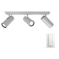 Famlights | deckenstrahler ferdinand in schwarz und gold gu10 schwenkbar. Philips Hue White Ambiance Buratto Philips Hue Click Licht De