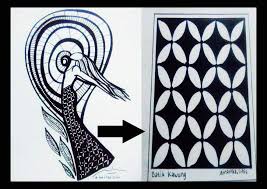 Lukisan dengan mengadopsi motif kawung nitik. Batik Doodle Indonesia 1 Batik Kawung Ind Eng Steemit