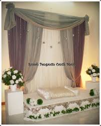 Assalamualaikum mini pelamin tunang (set c). Mini Pelamin Hitam Putih Cantik Manis Bridal Bouquet