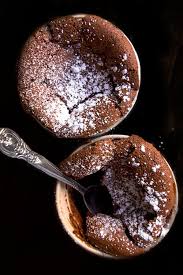 Flourless Chocolate Souffle Souffle Au Chocolat French Dessert Recipes Ramekin Recipe French Desserts