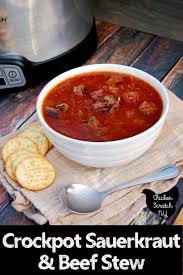 Maybe you would like to learn more about one of these? Crockpot Beef Stew With Sauerkraut And Tomatoes