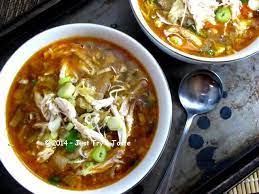 Sup Ayam Asam Pedas Chinese Hot And Sour Chicken Soup Sup Ayam Resep Masakan Asia Resep Sup