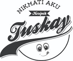 Cromo (kertas yang permukaannya licin/glossy). Keripik Singkong Keripik Tuskay