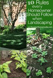 10 Rules Every Homeowner Should Follow When Landscaping Landscape Design Landscape Backyard Landscaping