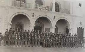 Palacio Municipal De Magdalena De Kino En 1944 Utilizado Como Academia Militar Leaning Tower Leaning Tower Of Pisa Tower