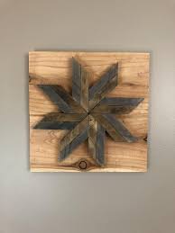 Wooden Wall Art Farmhouse Decoration Geometric Art Reclaimed Wood Art Wood Mosaic Rustic Wall Decor Rustic Wall Decor Wood Wall Art Reclaimed Wood Art