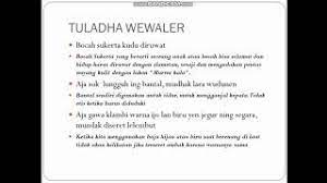 Maringi seserepan babagan budaya 2. Bahasa Jawa Teks Eksposisi Tentang Budaya Wewaler Youtube