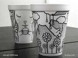 Her Cupcake 1 Coffee Cup Art Cup Art Drawing Cup