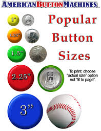 How To Choose A Button Size American Button Machines