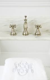 Property (4.59) nick searches for a new home. Glam Transitional Guest Bathroom Reveal With Marble Silver And Brass