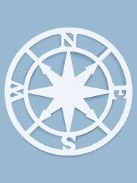 Compass rose nautical metal wall art. Compass Rose Wall Art Nature Brackets