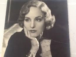 Madge Evans SIGNED Photo Golden Hollywood Era Star Dinner at Eight