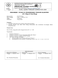 20200218 itulah yang dapat admin kumpulkan terkait soal uts struktur data semester 3. Soal Uts Statistika