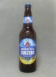 Bottle Of Antarctica Subzero Garrafas Antartida Cerveja