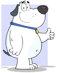 Interesting show that aired on cartoon network in the uk based on the comic of the same title published by dark horse comics. Smiling White Fat Dog Cartoon Character Showing Thumbs Up Graphic Vector Stock By Pixlr