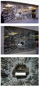 Broken Window Shop Optical Illusion Shop Window Design Window Display Design Window Graphics