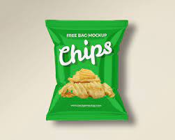 Small Chips Snacks Packet Mockup Set Free Package Mockups Snacks Snack Chips Chips
