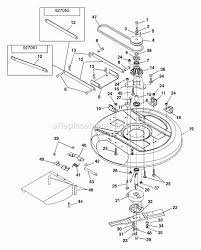 Jarrettsville rd.ariens 1440h riding mower and the tension pulley spring popped off. Ariens 10hp Lawn Tractor 28 Deck 927061 Ereplacementparts Com