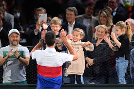 Novak Djokovic's son Stefan wins tournament on same day as his father