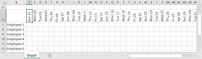 How To Make Automatic Calendar In Excel