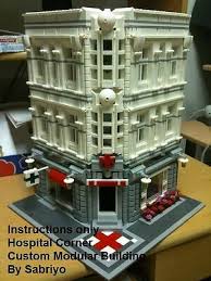 There are four instructions and building techniques for making mocs. Custom Lego Modular Building Instructions 003 Hospital 14 29 Picclick