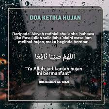 Ilmu Amal Doa Ketika Hujan