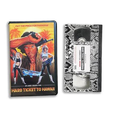 HARD TICKET TO HAWAII VHS (Snakeskin) – Lunchmeat