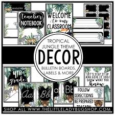 Download the free planning pages. Back To School Classroom Theme Ideas The Little Ladybug Shop