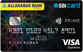Allahabad bank credit card charges. Allahabad Bank Sbi Prime Credit Card Features Apply Online Sbi Card