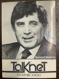 3 NBC Radio Cards SIGNED Sally Jessy Raphael Dr. Harvey Ruben Bernard  Meltzer