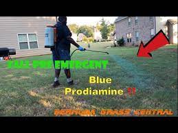 I'm using a 300 gal tank, 4gal/1000sqft. How To Apply Your Fall Prodiamine Application Plus Prodiamine 65 Wdg Youtube