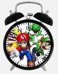 You'll have to buy the app for it off the eshop like mario clock on 3ds. Super Mario Bros Alarm Desk Clock 3 75 Room Office Decor W19 Nice For Gift 791511756929 Ebay