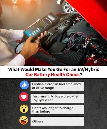 🛠️ What's your reason for getting an EV/Hybrid battery health check? Drop  a reaction or comment below! 🔋 If you are driving an EV/Hybrid car, you  can now get your car's battery