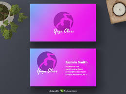 Find yoga enthusiasts to share the practice with and help build promote your services with flexible yoga business card templates you can personalize in minutes. Free Yoga Business Card Template Download Psddaddy Com