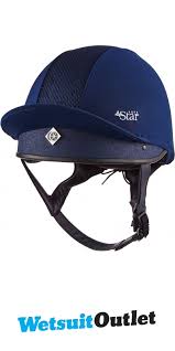 Charles owen ist seit 1911 der größte und wichtigste hersteller von helmen in england! Charles Owen 4 Star Jockey Helmet Navy The Drillshed