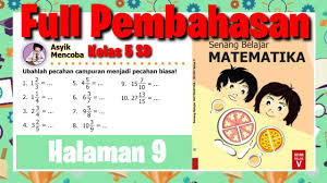 Kunci Jawaban Matematika Halaman 21 Ii Buku Senang Belajar Matematika Kelas 5 Sd Youtube
