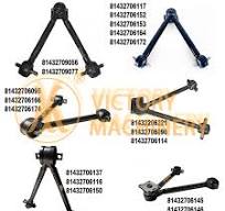 Swedged 5/8"-18 Lightweight Aluminum Radius Rods Tube,Drag Link Black  Racing Sprint Car Parts Tie Rod