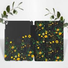 Yellow Flower Ipad Pro 9 7 Case Ipad Air 2 Case Ipad 10 5 Case Etsy Cute Ipad Cases Ipad Pro Case Apple Ipad Case
