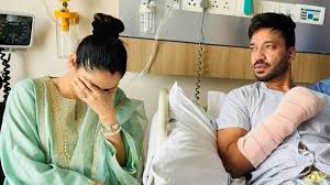 Actor Vicky Jain Injured