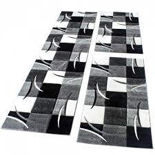 Teppichläufer günstig online kaufen ikea ikea.com silkeborg teppich flach gewebt mosaikmuster länge cm breite cm fläche. Laufer Set Schwarz Weiss Karo Teppichcenter24