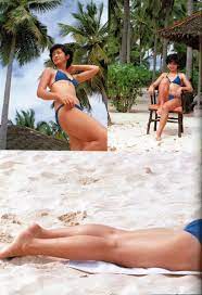 itsey bitsy teeny blue bikini 山口百恵 山口 昭和 女優