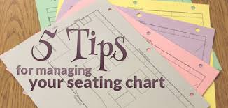 Have A Seat 5 Tips For Managing Your Seating Charts The