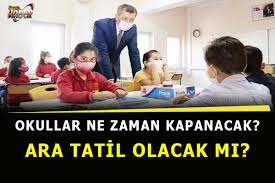 Okulların haziranda kapanması beklenirken tarih değişti! Okullar Ne Zaman Kapanacak 2021 Yaz Tatili Ara Tatil Olmayacak Mi
