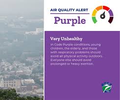 DEP Declares Statewide Code Purple Air Quality Alert for Friday, July 17, 2026