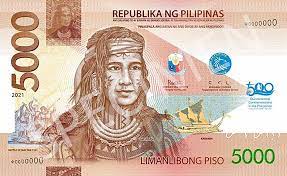 United states $5000 bill featuring a portrait of james madison. Philippines New 5000 Peso Banknote Keesing Platform