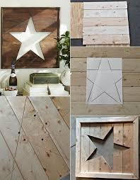 Wand Dekorieren Mit Diy Stern Bild Aus Holzbrettern Rustikale Wanddeko Basteln M Basteln Dekorieren Easy Woodworking Projects Wood Diy Rustic Wall Decor